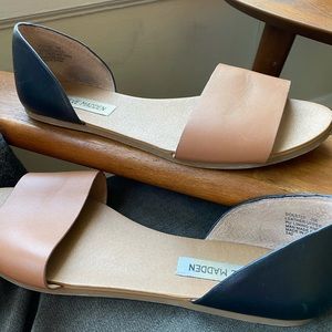 Steve Madden Women’s Sidestep Flat Sandals - Size8